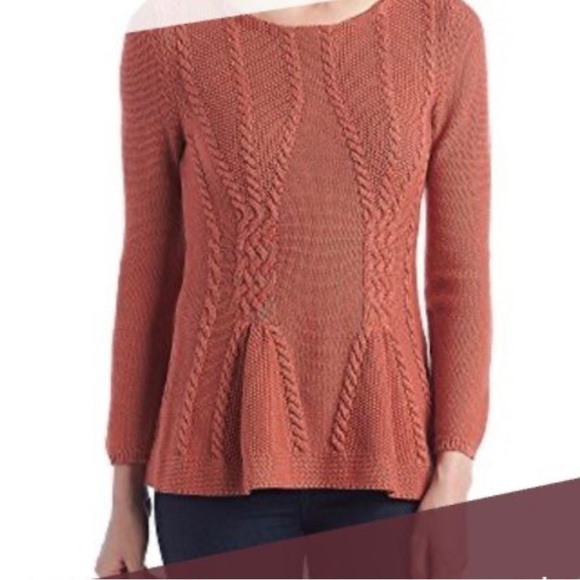 Cupio Steely Blue Fit & Flare Fall Sweater - Picture 4 of 10